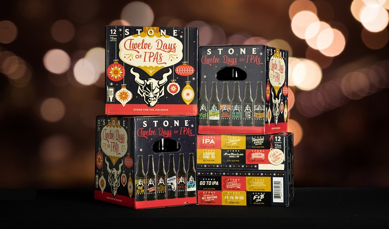 Stone Brewing Releases 12 Days Of IPA Mix Pack GreatBeerNow Com   Stone 